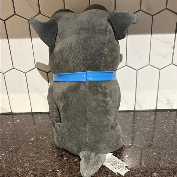 4/$20 Disney Store Bingo Puppy Dog Pals Bulldog 10" Grey Plush Toy Stuffed - Picture 5 of 10